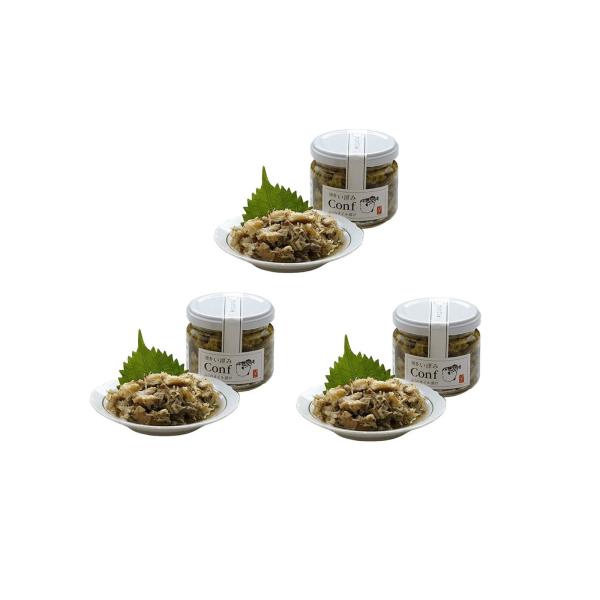 博多 い津み コンフバジル味 100g×3個 ふくのオイル漬け ふぐ マフグ イタリアンテイスト