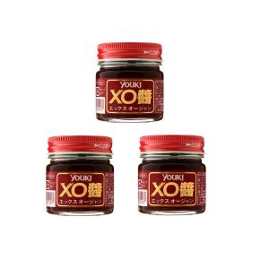 ユウキ食品 ＸＯ醤 60g×3個 高級調味料 干し貝柱 干しえび ブランデー 中華料理 香港
