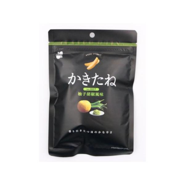 阿部幸製菓 かきたね 新潟柚子胡椒 60g×1個 柿の種 柚子胡椒 お菓子 おつまみ ご当地 新潟