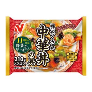 水山特製 ダミ高台中華丼 9枚 送料無料 冷凍食品 ランチ おかず 惣菜 ニチレイフーズ 中華丼の具 1袋