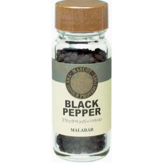 マスコット ブラックペッパーマラバル（ホール） 30g×1個 スパイス お菓子 料理 調味料 黒胡椒