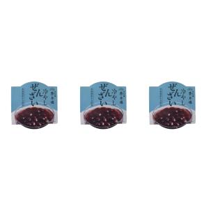榮太樓 冷やしぜんざい 130g×3個 和菓子 スイーツ 小豆 デザート 贈り物 伝統 涼味