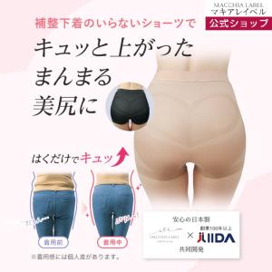 マキアレイベル 公式 美姿勢ヒップアップ骨盤ショーツガードル 骨盤 ヒップ  補正下着  レディース 30代 40代 50代 60代