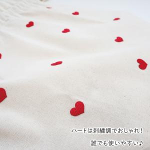 ハート柄 巾着袋 刺繍 名前入り 出産祝い 誕...の詳細画像3