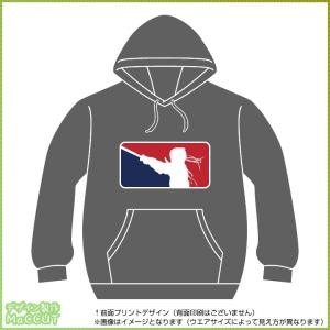 剣道パーカー MLBロゴ風デザイン｜maccut