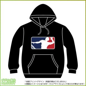 バレーボールパーカー ストリート系ボックスロゴデザイン ウォーム