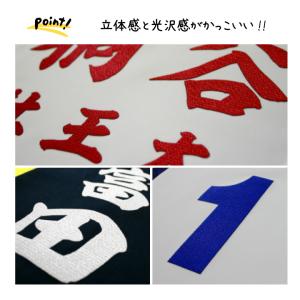 ゼッケン 卓球協会用刺繍調タイプ(JTTA、日...の詳細画像1