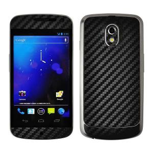 GALAXY NEXUS SC-04D 専用 デコ シート decotto 外面セット 【ブラックカ...