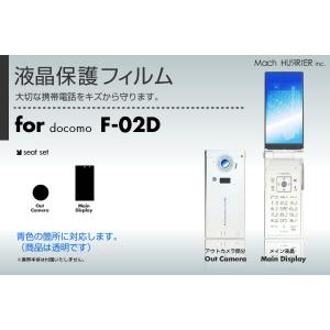 F-02D液晶保護フィルム 3台分セット