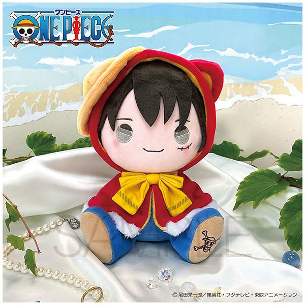 ONE PIECE けもポン ぬいぐるみ モンキー・D・ルフィ