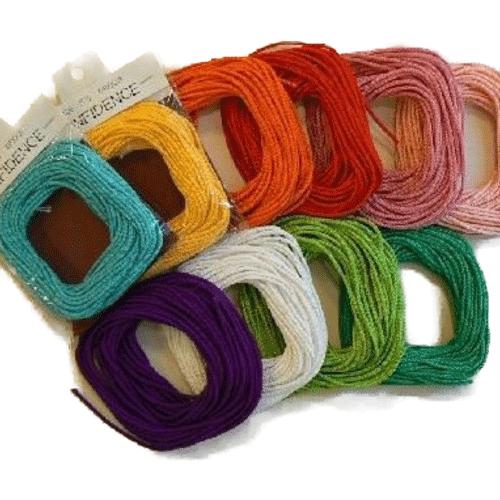 花結び紐（３．５mm　１０ｍ）No1.2.3.4.5.6.7.8.9.11.12.13.15.16....