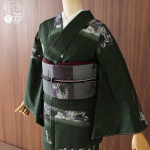 Y912◆美品 撫松庵謹製 月下美人 洗える夏着物 薄物 訪問着 着物 単品 Y912◇美品 撫松庵謹製 月下美人 洗える夏着物 薄物 訪問着 着物 単品