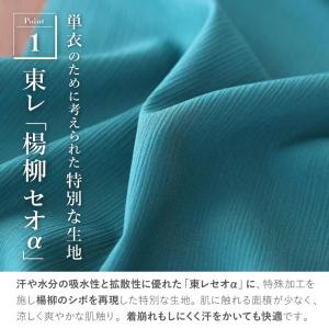 着物 単衣 色無地 洗える 人気商品 楊柳 セ...の詳細画像2