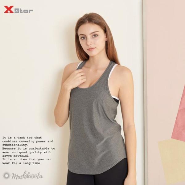 ヨガウェア トップス タンクトップ レーサーバック 丈長 ロング丈 M L XL 3サイズ おしゃれ...
