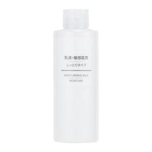 無印良品 乳液 敏感肌用 しっとりタイプ 200mL 44293942 200ミリリットル (x 1)｜machikado-shop