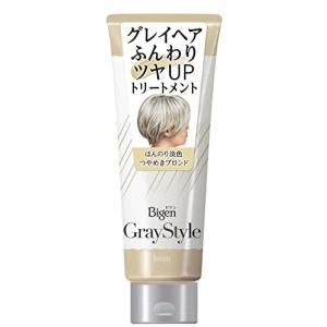 【グレーヘア用】 ビゲン グレイスタイル グレイケアトリートメント つやめきブロンド 200g