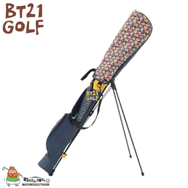 BT21 ビーティーニジュウイチ ゴルフ ホールインワン ライトスタンドバッグ かわいい 軽量 防水...