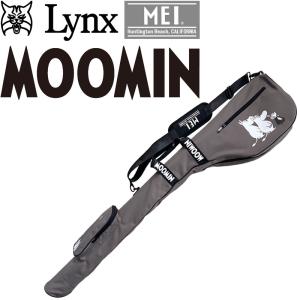MEI x MOOMIN メイ ムーミン クラブケース ME3034GY-7 グレー 2024年 ショルダー ゴルフ ケース バッグ リンクス アートウエルド Lynx Golf Club case Gray｜machinogolfyasan