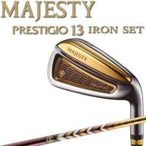 マジェスティゴルフ プレステジオ13 アイアン 4本組セット ＃7,8,9,Pw LV760 ゴールド 2024年 MJ XIII メンズ マルマン MAJESTY PRESTIGIO 13 IRON Men's GOLD｜machinogolfyasan