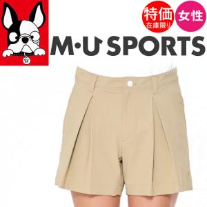 M・U SPORTS 特価セール品 女性用 M・U SPORTS UVカット付き プリーツ