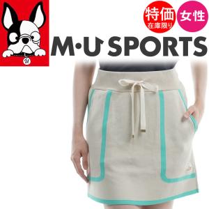 M・U SPORTS 【当店在庫商品】 MU スポーツ ゴルフ プリーツスカート