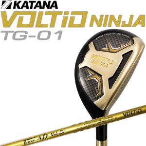 カタナゴルフ ボルティオ ニンジャ TG-01 ユーティリティ TOUR AD VJ-5F 2024年モデル 忍者 日本正規品 KATANA GOLF VOLTIO NINJA Utility Hybrid 24sp｜machinogolfyasan