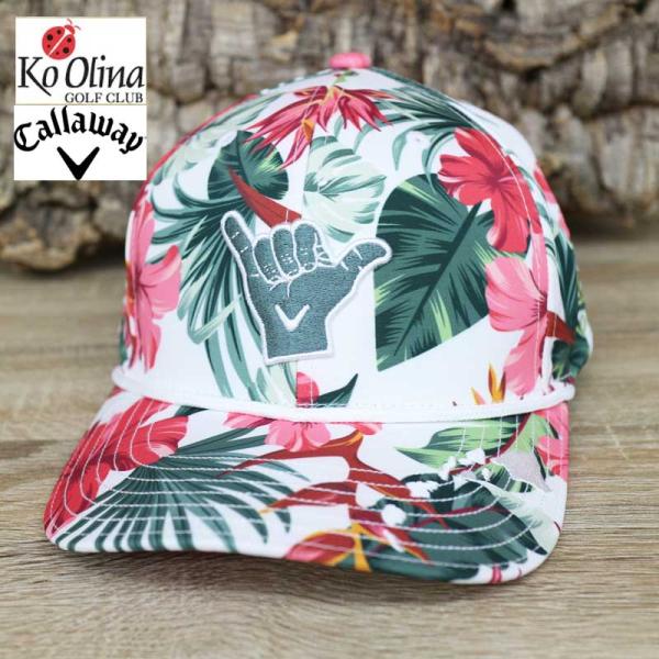 値下げしました ハワイ コオリナゴルフクラブ×キャロウェイ キャップ アロハポーズ コオリナロゴ  ...