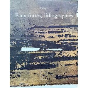 「スーラージュ エッチング・リトグラフ作品集(Soulages: Eaux-fortes Lithographies 1952-1973)」[B230345]｜machinoiriguchi2