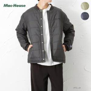 Champion チャンピオン 中綿ジャケット メンズ 保温性 袖口リブ ドローコード スナップボタン ブランドロゴ インナージャケット ブランド 人気 アウター
