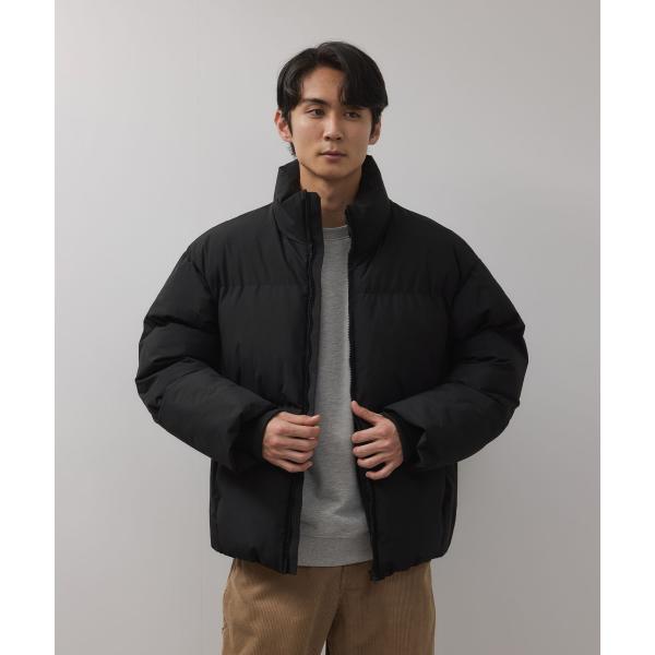 中綿ジャケット メンズ アウター あったか 防寒 撥水 防風 ブルゾン スタンドカラー ジャケット