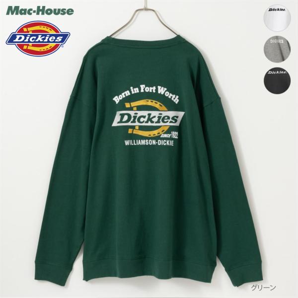 Dickies ディッキーズ [大きいサイズ] 長袖Tシャツ 綿100% メンズ プルオーバー ロン...