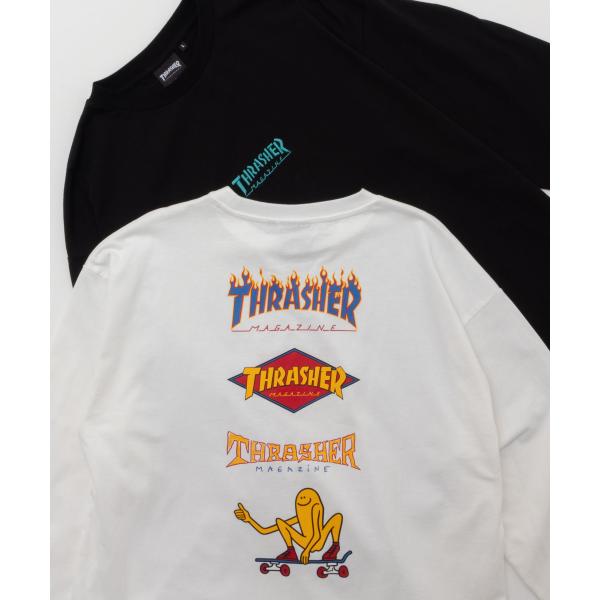 THRASHER スラッシャー Tシャツ メンズ 長袖 綿100％ コットン ユニセックス ロンT ...