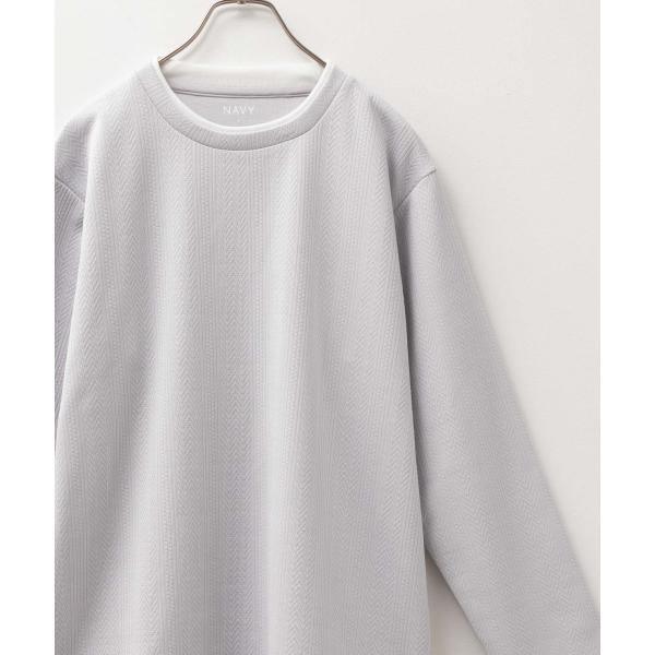 Tシャツ メンズ 長袖 ロンT フェイクレイヤード シワになりにくい くすみカラー トップス