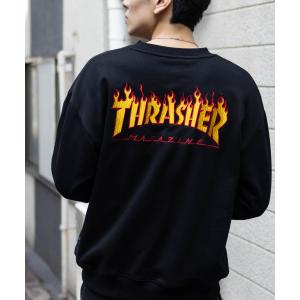 THRASHER スラッシャー 裏毛 トレーナー メンズ 綿混 プルオーバー スウェット トップス｜Mac-House(マックハウス)
