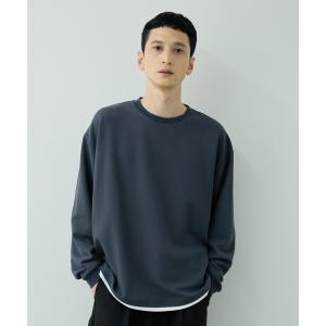 URBAN COLLECTION アーバンコレクション Tシャツ ロンT メンズ レディース 長袖 フェイクレイヤード トップス 爆買