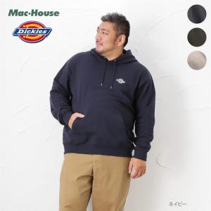 Dickies ディッキーズ [大きいサイズ] パーカー スウェット メンズ 綿100％ 裏毛 プルオーバー ロゴ トップス キングサイズ｜machouse