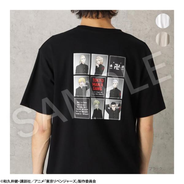 東京リベンジャーズ 半袖Tシャツ 綿100% メンズ コットン 天竺 プリント キャラクター キービ...