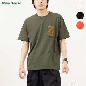 ALPHA アルファ Tシャツ 半袖 綿100% メンズ コットン 速乾 クルーネック トップス ネコポス対応｜machouse