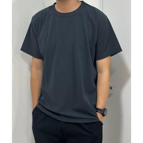 Tシャツ メンズ 半袖 抗菌防臭 速乾 無地 クルーネック カットソー トップス
