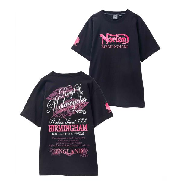 Norton ノートン Tシャツ メンズ 半袖 綿100％ コットン クルーネック カットソー トッ...