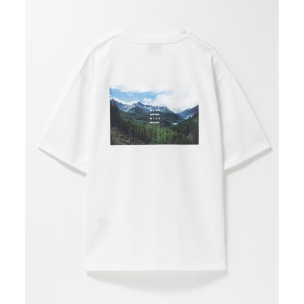 Tシャツ メンズ 半袖 5分袖 大きめ ゆったり 吸水速乾 ドライ フォトプリント トップス