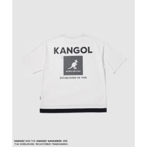 KANGOL カンゴール Tシャツ メンズ レディース 半袖 マックハウス限定 フェイクレイヤード トップス