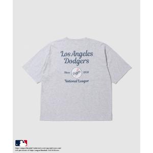 MLB メジャーリーグベースボール Tシャツ メンズ レディース 半袖 大きめ ゆったり 綿混 通気性 野球 球団 トップス｜Mac-House(マックハウス)