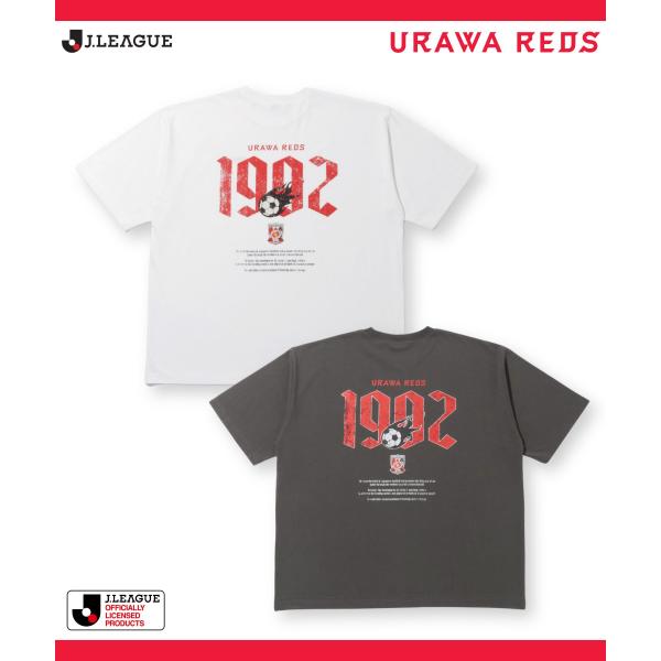 浦和レッズ Tシャツ メンズ レディース 半袖 綿100% コットン サッカー J1 チーム エンブ...