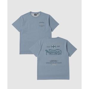 Norton ノートン Tシャツ メンズ レディース 半袖 綿100％ コットン ロゴ 刺繍 カットソー トップス