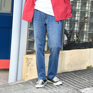 ストレートパンツ デニム ジーンズ メンズ ニット素材 チノパン ストレッチ ポケット ボトムス Mac House マックハウス 通販 Yahoo ショッピング