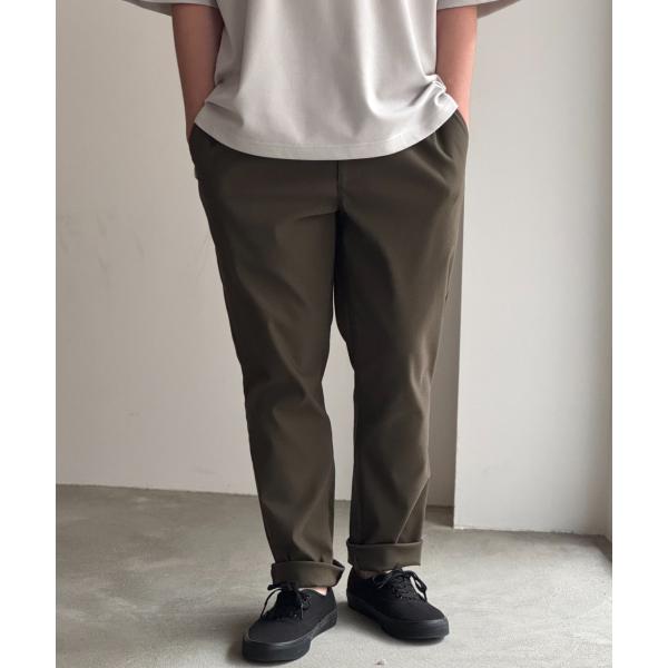 イージーパンツ テーパードパンツ メンズ ストレッチ 抗菌 防臭 ドライ ツイルパンツ ボトムス マ...