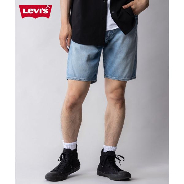 Levi&apos;s リーバイス ショートパンツ メンズ 綿100% コットン 膝上丈  ジーパン デニムパ...