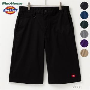 Dickies ディッキーズ ショートパンツ メンズ ストレッチ ウエストゴム ハーフパンツ カラーパンツ ボトムス｜machouse