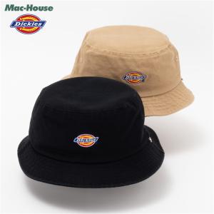 Dickies ディッキーズ バケットハット メンズ 綿100% 紫外線対策 ロゴ 刺繍 帽子｜Mac-House(マックハウス)